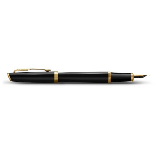 Bút máy Parker Meridian Matte Black Lacquer GT Fountain Pen 2231400