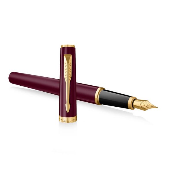 Bút Máy Parker Meridian Red Lacquer GT Fountain Pen 2231412