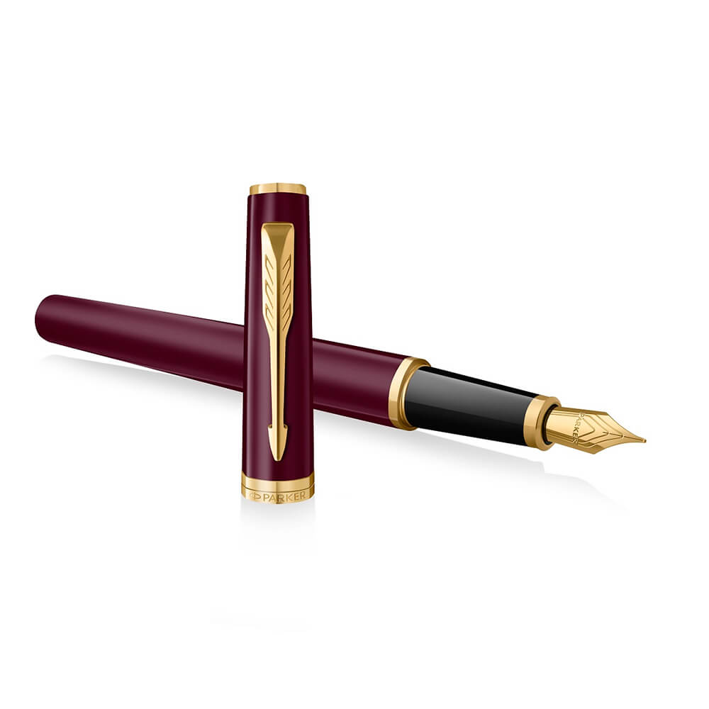 Bút Máy Parker Meridian Red Lacquer GT Fountain Pen 2231412