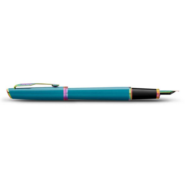 Bút Máy Parker Meridian Teal Lacquer Rainbow Trims Fountain Pen 2247770