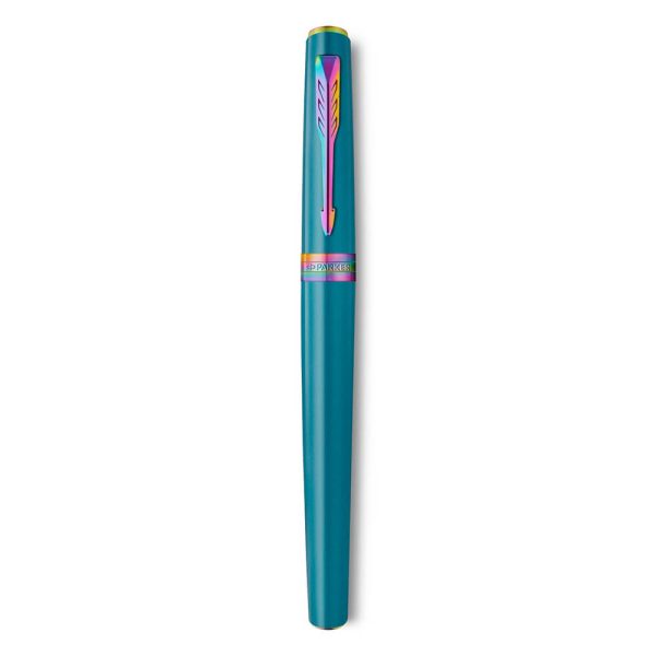 Bút Máy Parker Meridian Teal Lacquer Rainbow Trims Fountain Pen 2247770
