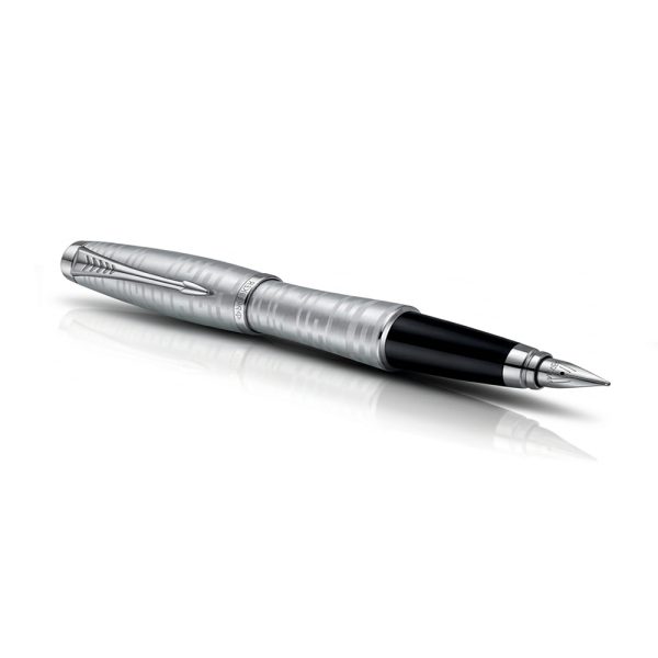 Bút máy Parker Urban Premium Silver Fountain Pen 1906868.