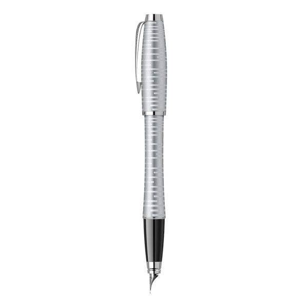 Bút máy Parker Urban Premium Silver Fountain Pen 1906868.