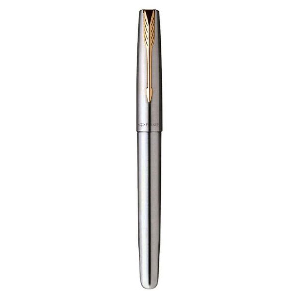 Bút máy giá rẻ Parker Frontier Stainless Steel GT Fountain Pen